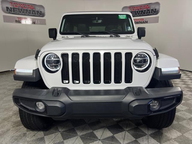 Photo of 2021 Bright White Clearcoat Jeep Wrangler Unlimited