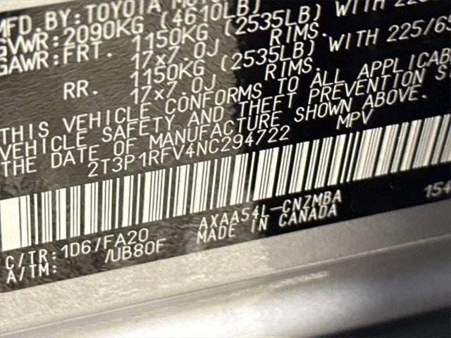 Photo of 2022 Silver Sky Metallic Toyota RAV4