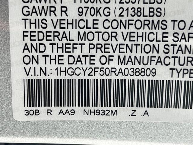 Photo of 2024 Solar Silver Metallic Honda Accord Hybrid