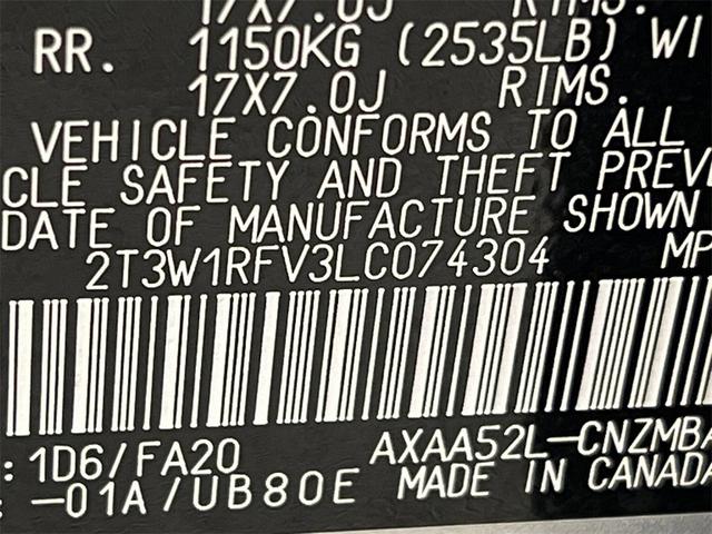 Photo of 2020 Silver Sky Metallic Toyota RAV4