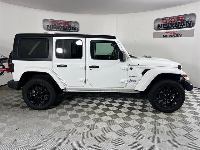 Photo of 2023 Bright White Clearcoat Jeep Wrangler 4xe