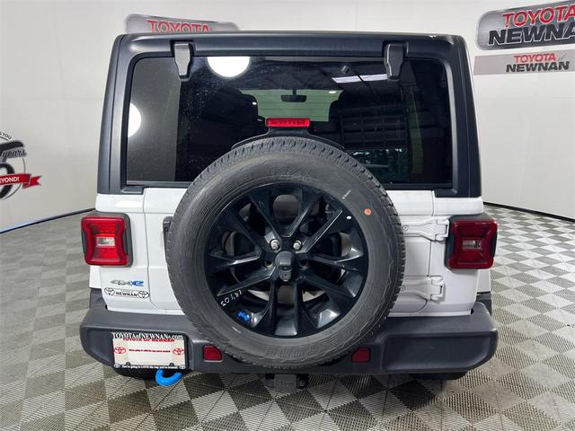 Photo of 2023 Bright White Clearcoat Jeep Wrangler 4xe