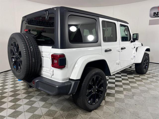 Photo of 2023 Bright White Clearcoat Jeep Wrangler 4xe