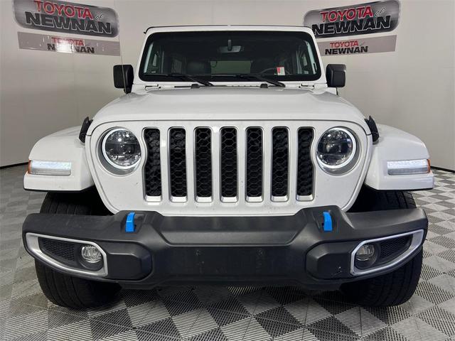 Photo of 2023 Bright White Clearcoat Jeep Wrangler 4xe