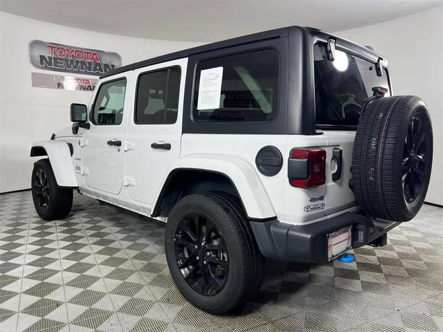 Photo of 2023 Bright White Clearcoat Jeep Wrangler 4xe