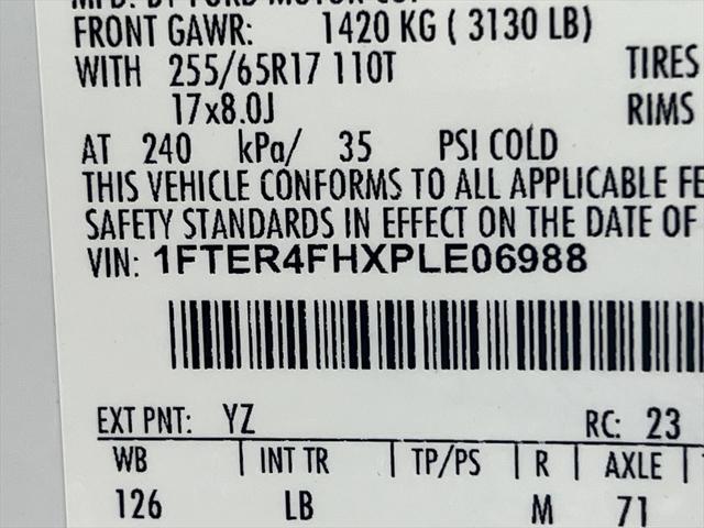 Photo of 2023 Oxford White Ford Ranger