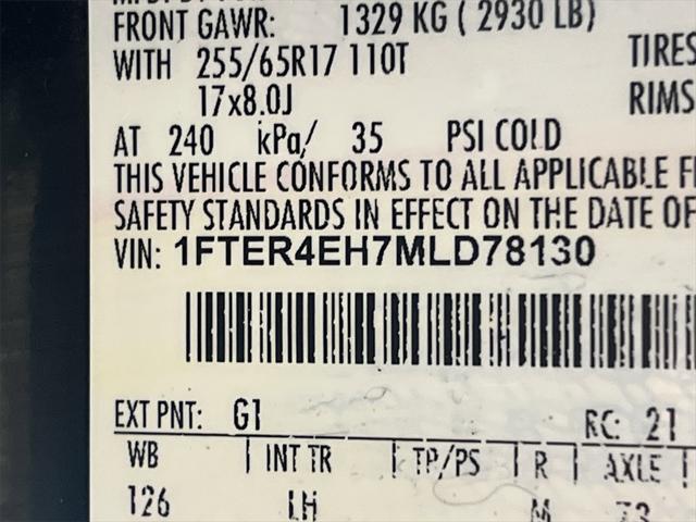 Photo of 2021 Shadow Black Ford Ranger