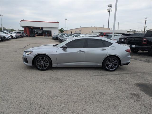 Photo of 2023 Lunar Silver Metallic Acura TLX