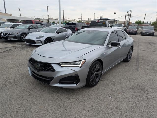 Photo of 2023 Lunar Silver Metallic Acura TLX