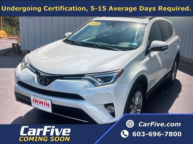 Photo of 2018 Blizzard Pearl Toyota RAV4