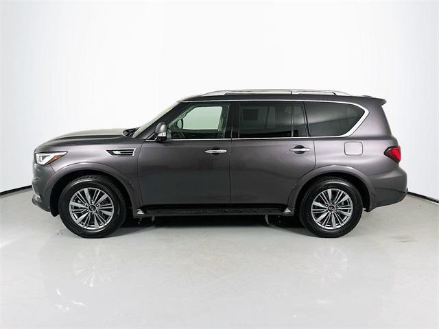 Photo of 2024 Anthracite Gray INFINITI QX80
