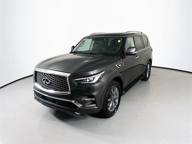 Photo of 2024 Anthracite Gray INFINITI QX80