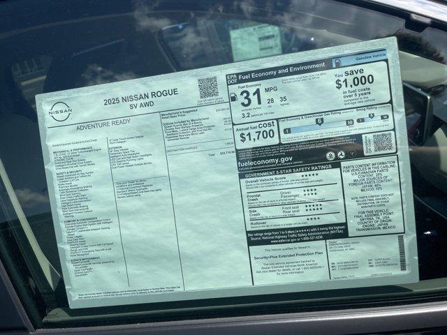 Photo of 2025 Black Nissan Rogue