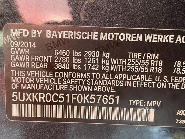 Photo of 2015 Dark Graphite Metallic BMW X5