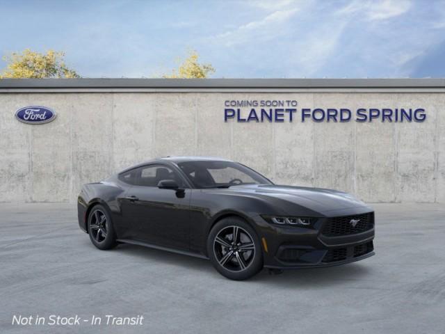 Photo of 2025 Shadow Black Ford Mustang