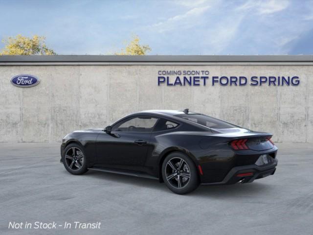 Photo of 2025 Shadow Black Ford Mustang