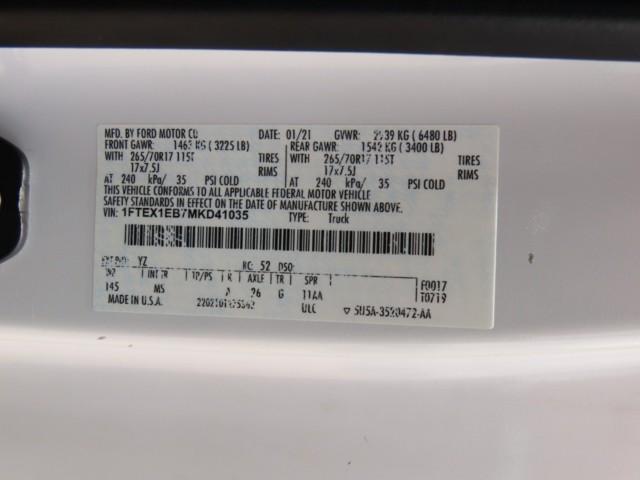Photo of 2021 Oxford White Ford F-150