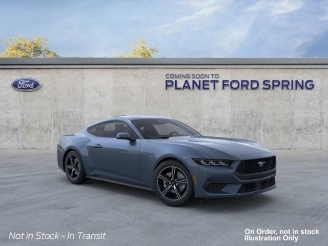Photo of 2025 Vapor Blue Metallic Ford Mustang