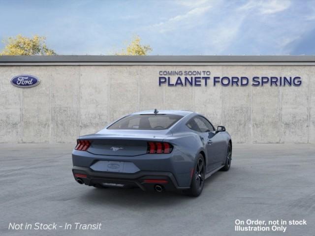 Photo of 2025 Vapor Blue Metallic Ford Mustang