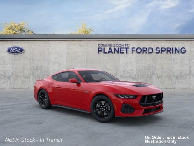 Photo of 2025 Race Red Ford Mustang