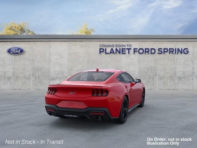 Photo of 2025 Race Red Ford Mustang