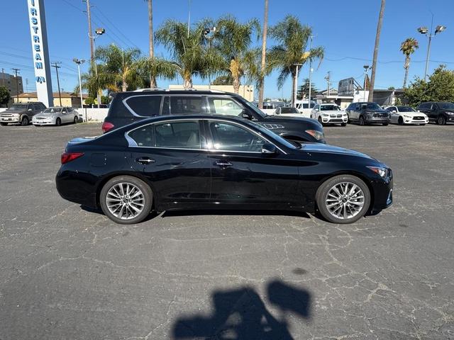Photo of 2024 Black Obsidian INFINITI Q50