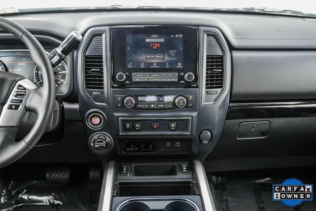 Photo of 2023 Glacier White Nissan Titan XD
