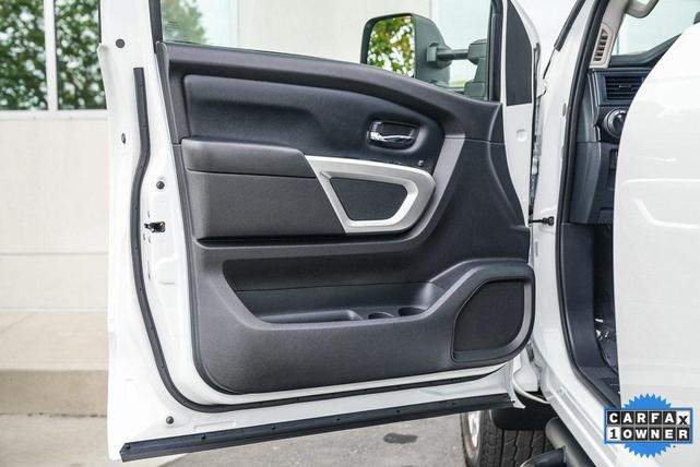 Photo of 2023 Glacier White Nissan Titan XD