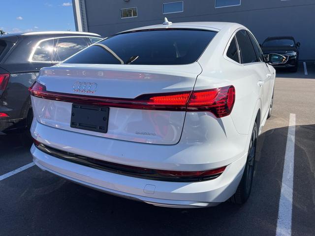 Photo of 2020 Glacier White Metallic Audi e-tron Sportback
