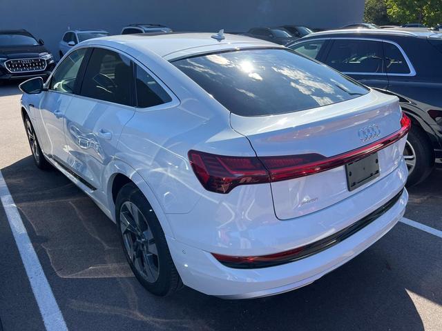 Photo of 2020 Glacier White Metallic Audi e-tron Sportback