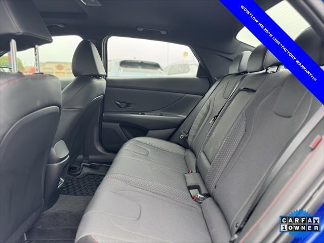 Photo of 2025 Intense Blue Hyundai ELANTRA