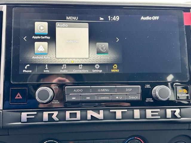 Photo of 2025 Glacier White Nissan Frontier