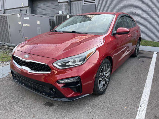 Photo of 2019 Currant Red Kia Forte