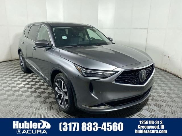 Photo of 2023 Lunar Silver Metallic Acura MDX