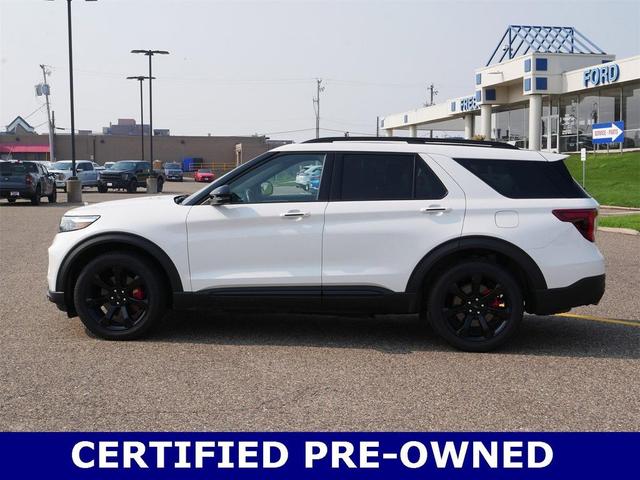 Photo of 2023 Star White Metallic Tri-Coat Ford Explorer
