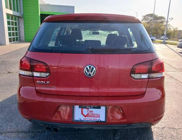 Photo of 2010 Red Volkswagen Golf