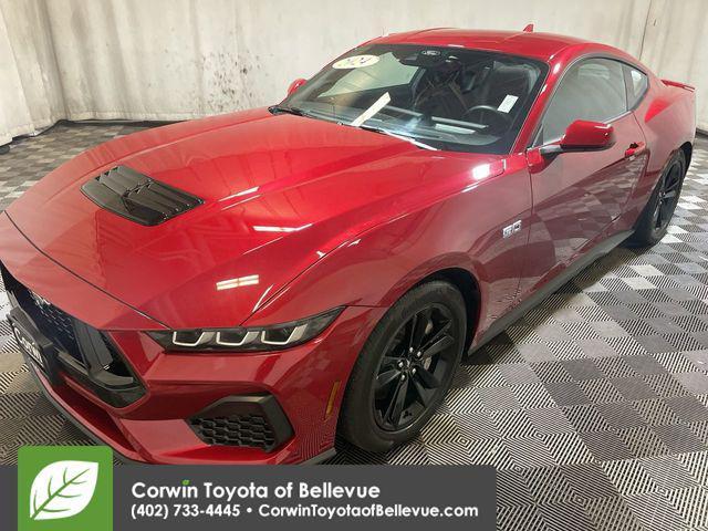 Photo of 2024 Rapid Red Metallic Tinted Clearcoat Ford Mustang