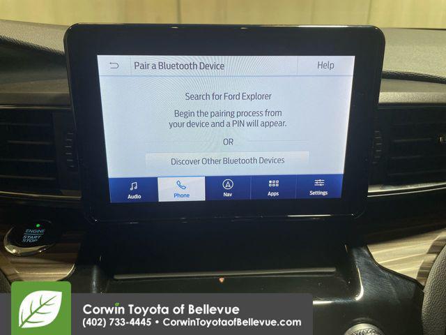 Photo of 2021 Blue Ford Explorer