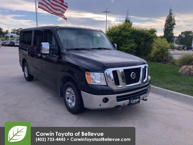 Photo of 2016 Super Black Nissan NV Passenger NV3500 HD