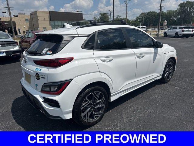 Photo of 2023 Lunar White Hyundai KONA
