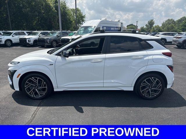 Photo of 2023 Lunar White Hyundai KONA