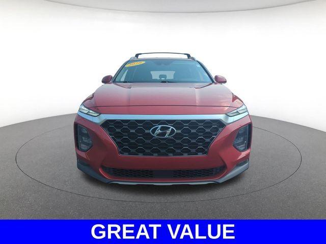 Photo of 2020 Scarlet Red Hyundai SANTA FE