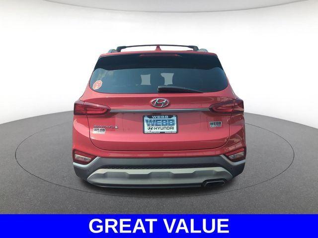 Photo of 2020 Scarlet Red Hyundai SANTA FE