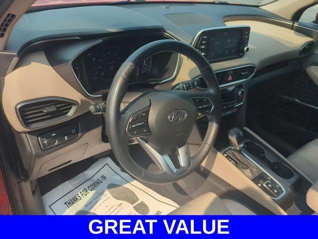 Photo of 2020 Scarlet Red Hyundai SANTA FE
