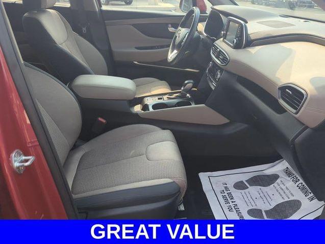 Photo of 2020 Scarlet Red Hyundai SANTA FE