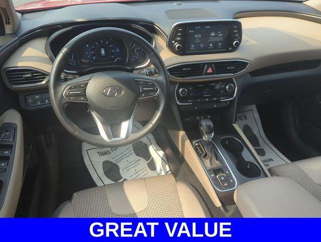 Photo of 2020 Scarlet Red Hyundai SANTA FE