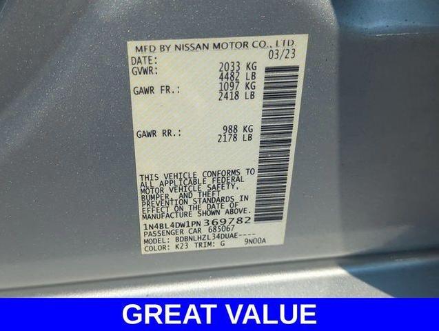 Photo of 2023 Brilliant Silver Metallic Nissan Altima