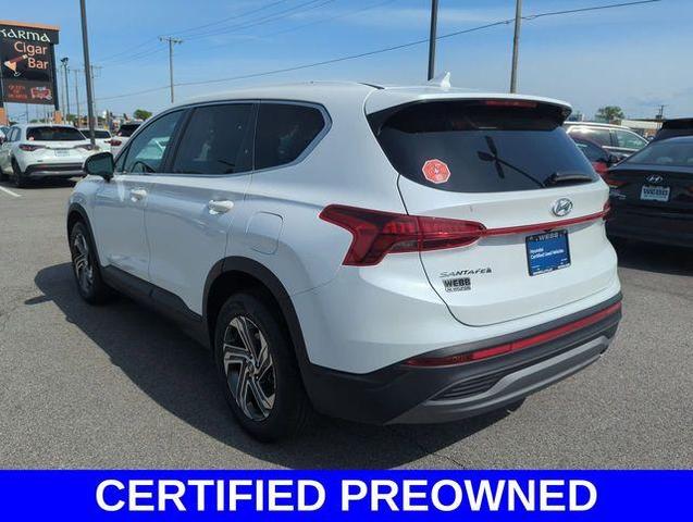 Photo of 2022 Quartz White Hyundai SANTA FE