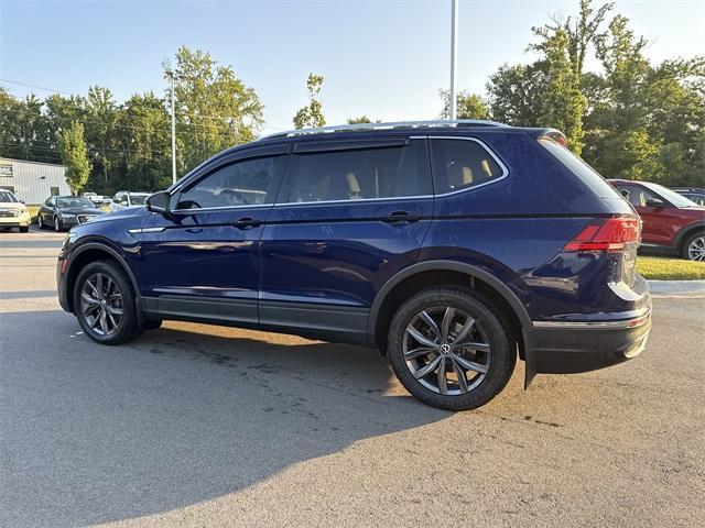 Photo of 2022 Atlantic Blue Volkswagen Tiguan