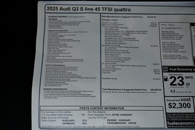 Photo of 2025 Chronos Gray Metallic Audi Q3